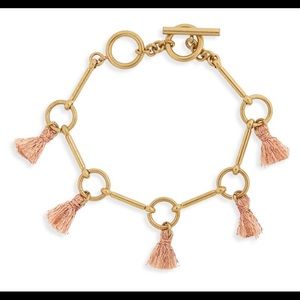 Madewell Tassel Link Bracelet